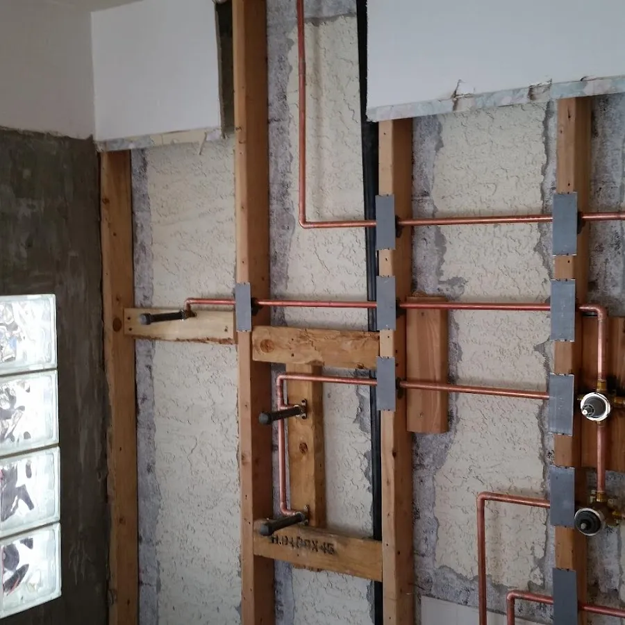 Copper pipe installation for Burst Pipe Repair in Guilford